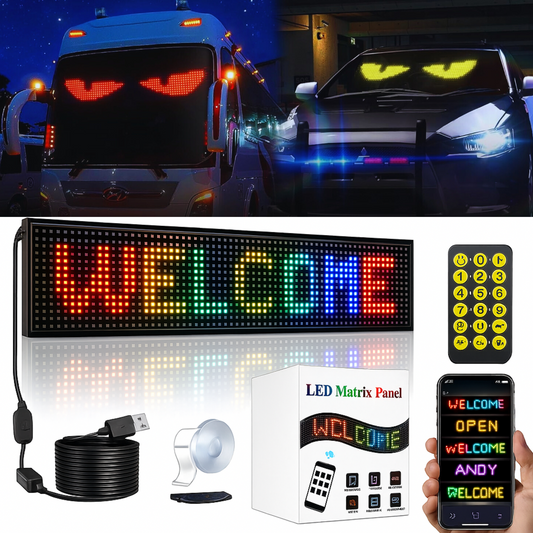LED Display Screen with Bluetooth/ APP control & Waterproof
